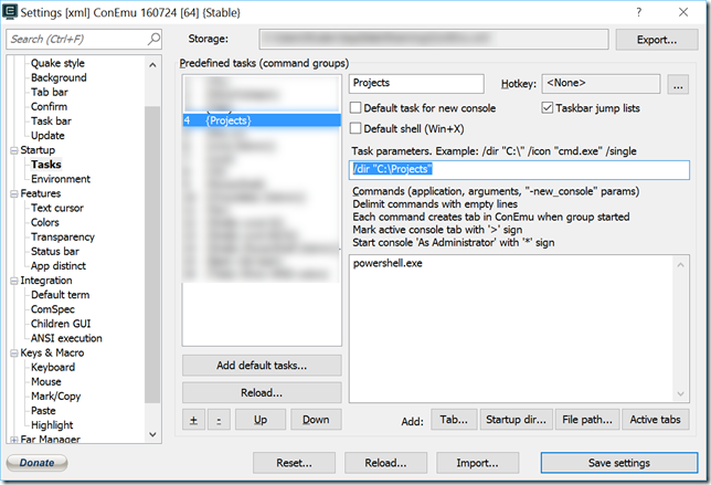 task-configuration